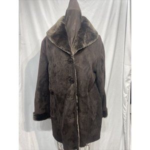 Dibello Dark Brown Shearling Stroller